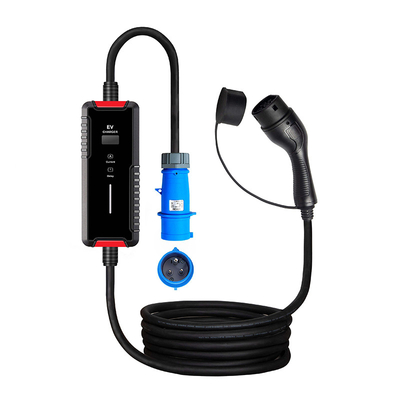 CCS-interface standaard draagbare Smart 16A type 2 elektrische laadmachine voor Europese woningen