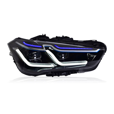 Doel LED-koplampen voor BMW X1 16-19 Draaiwaterdraaisignaal voor retrofit/upgrade