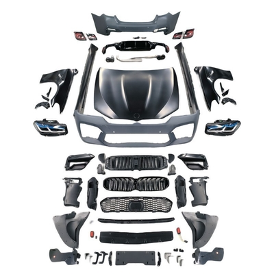 Auto fittings BMW 5e serie F10 Voorbumper Achterbumpers Fenders Zijkanten rokken Bodykit F10 F18