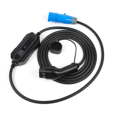3 kg elektrische auto's voor huishouden draagbare muurbox 10A 16A 20A 24A 32A EV-oplader CE-certificaat