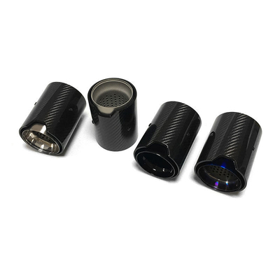 Koolstofvezel Achterste Afvoerpijp Muffler Tip voor BMW M Series 1234567 Modificatie