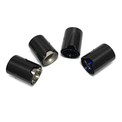 Koolstofvezel Achterste Afvoerpijp Muffler Tip voor BMW M Series 1234567 Modificatie
