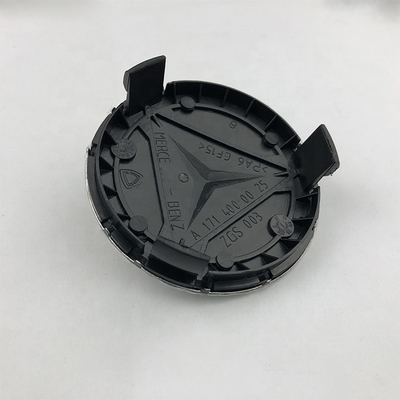 Zwart Blauw 75 mm wielwiel Hub Caps Wiel Centrum Caps Voor Mercedes Benz A1714000025