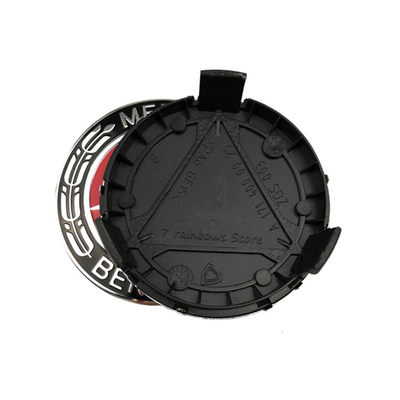 Zwart Blauw 75 mm wielwiel Hub Caps Wiel Centrum Caps Voor Mercedes Benz A1714000025