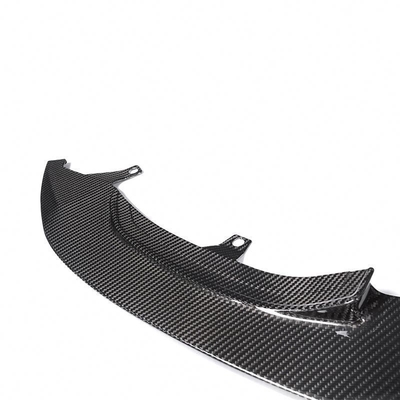 100% getest GT4 stijl droog koolstof voorbumper lip voor BMW F80 M3 F82 F83 M4 CS GTS