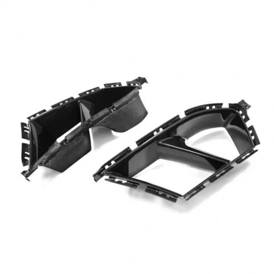 Vervang/repareren MP-stijl voor-pre-pre-dry koolstofvezel voorste bumper ventilatoren voor BMW 3 serie G80 M3 G82 M4