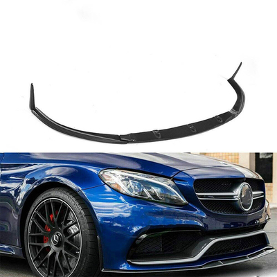 Carbon Fiber Car Front Lip Voor Mercedes Benz C63 Edition1 AMG 2-deurs 2015-2019 C205