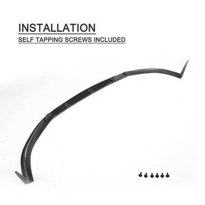 Carbon Fiber Car Front Lip Voor Mercedes Benz C63 Edition1 AMG 2-deurs 2015-2019 C205