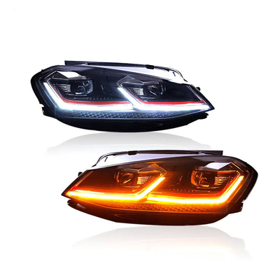 Ervaar de nieuwste LED Type 7.5 Style sequentiële koplampen voor VW Golf Mk7 2013-2020