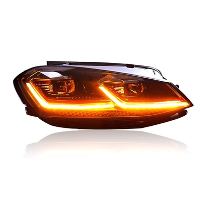 Ervaar de nieuwste LED Type 7.5 Style sequentiële koplampen voor VW Golf Mk7 2013-2020