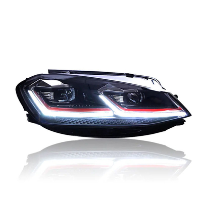 Ervaar de nieuwste LED Type 7.5 Style sequentiële koplampen voor VW Golf Mk7 2013-2020