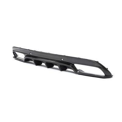 Echte koolstofvezel achterbumper diffuser lip voor Mercedes Benz W205 C250 Sport C43 C63 AMG 2015 2019