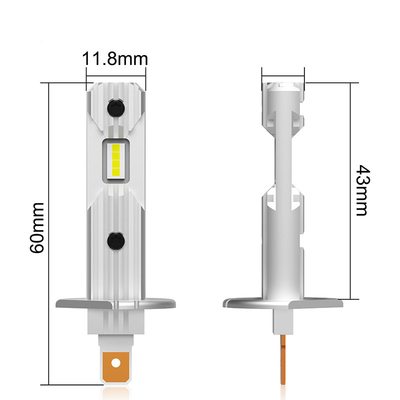 10 watt LED-koplampen 10000Lm H8 H10 H7 H1 H11 H16 9005 9006 9012 Met LED-lampen