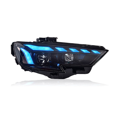 2017-2020 Audi A3 koplamp assemblage met aangepaste LED-lens stromend water en draaisignaal