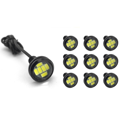 Automobiele auto's en andere 18 mm 9 W LED mist omgekeerde back-up drl lichtlamp met 50000h levensduur