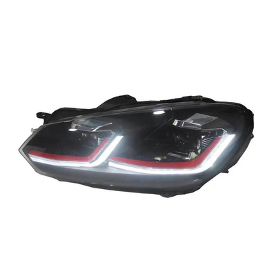 Jaar 2009-2013 Golf 6 Gestoorde VW VI koplampen met halogeen naar Xenon/LED aanpassing