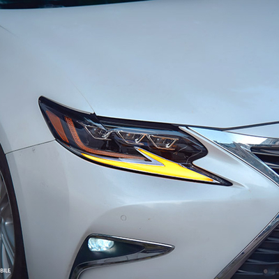 LED-daglicht en drie-oog-LED-koplampen voor Lexus ES-koplampen