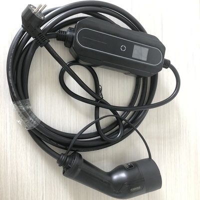 Elektrische auto batterij oplaadstation Draagbare EV-oplader Modus 2 IEC 62196 Fast AC 8A-16A
