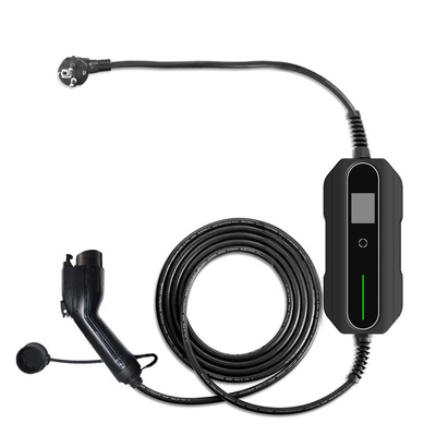 Draagbare laadstation Modus 2 Sae J1772 16A Ev Laadkabel 5m TUV-gecertificeerde kabel