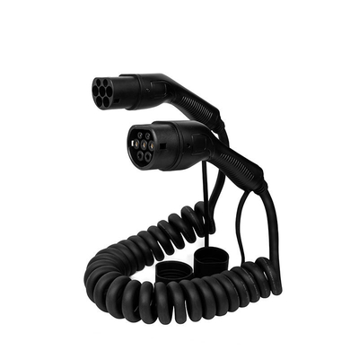 16A 3Fase Black EV Charger Mode Niveau 3 Elektrische EV-oplaadkabel voor elektrische auto's