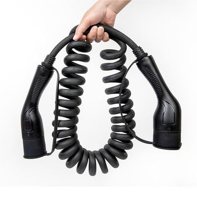 16A 3Fase Black EV Charger Mode Niveau 3 Elektrische EV-oplaadkabel voor elektrische auto's