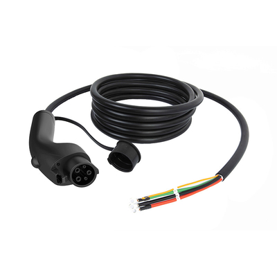 LED-indicator Type2 1.7-7KW Wallbox Fast EV Charging Station voor maximale ingangsvermogen van 250 V