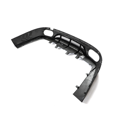 Droge koolstofvezel X290 achterbumper lip voor Mercedes Benz AMG GT 53 GT 43 4-deurs 2019 2020