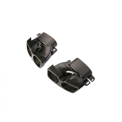 Andere jaar droog koolstofvezel W205 Tail Muffler uitlaatpijpen voor Mercedes Benz W213 W218 W222 GLE GLC CLA 2019