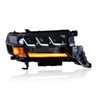 Triple Eyes koplamp Voor Toyota Land Cruiser Body Kit Toepasselijk Jaar 2016-2020