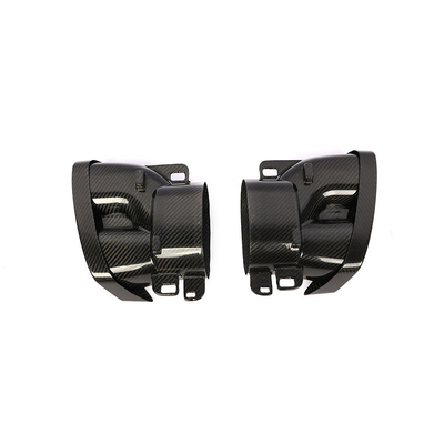 Andere jaar droog koolstofvezel W205 Tail Muffler uitlaatpijpen voor Mercedes Benz W213 W218 W222 GLE GLC CLA 2019