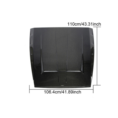 Geavanceerde koolstofvezel G63 motorkapventilatoren voor Mercedes-Benz W463 G-Klasse G500 G550 AMG 2019
