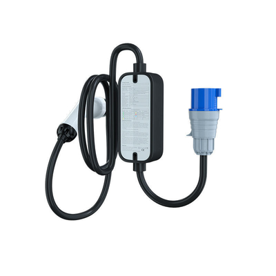 7kW draagbare EV-laadmachine voor laden aan boord bij omgevingstemperatuur van -30 °C tot 50 °C