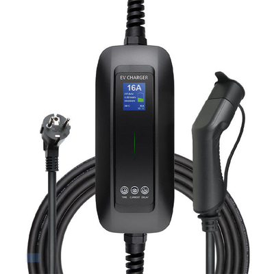 16A 3.6KW elektrisch voertuigoplader met IP66-classificatie en AC 220V 20% uitgangsspanning