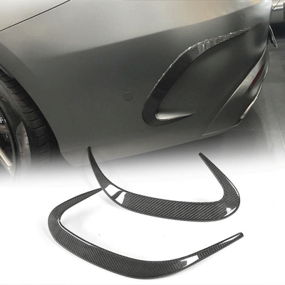 2014-2018 M-Ercedes B-Enz C217 S500 S63 S65 Achterste bumper Carbon Fiber Canards Bodykit