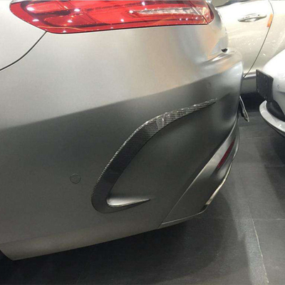 2014-2018 M-Ercedes B-Enz C217 S500 S63 S65 Achterste bumper Carbon Fiber Canards Bodykit