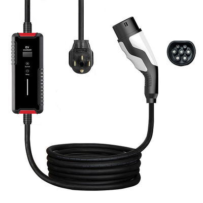 Oem Portable EV Car Fast Charging Cable met 5x6.0mm2 2x0.5mm2 Cable Spec