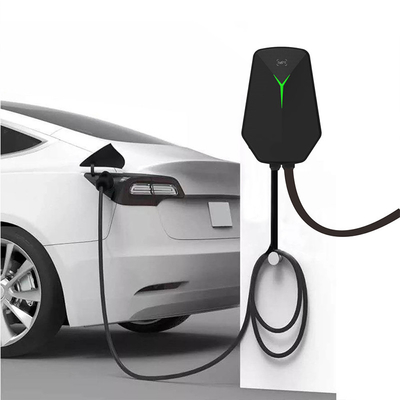 Wallbox Type 2 EV Wandlader 32A 400V AC Laadstation Laadpunt 7KW Parkeerplaats
