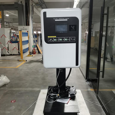 3.5 inch LCD display 60KW EV wandlader Wallbox AC Wall Mount Car Charging Station