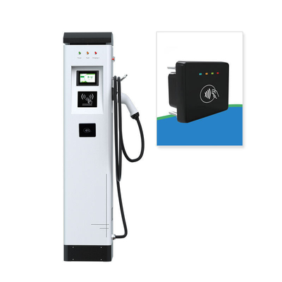 AC-uitgangsstroom 22kw Fast Charging Battery Interface EV-oplaadstation met POS