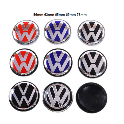 Plastic 68Mm 56Mm Auto Wiel Cover Center Rim Hubcap Voor Volkswagen voertuigen