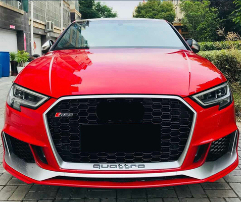 Transformeer uw Audi A3 RS3 Voorbumper met grill Voor 2009-2013 S3 8P Facelift OE NO
