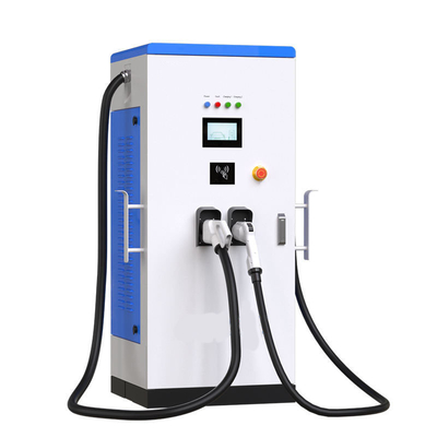 7 inch touchscreen 60 kW CCS1/2 Single Gun DC Car Charger voor snel opladen