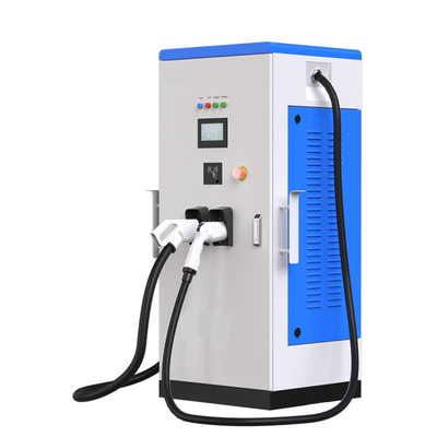 7 inch touchscreen 60 kW CCS1/2 Single Gun DC Car Charger voor snel opladen