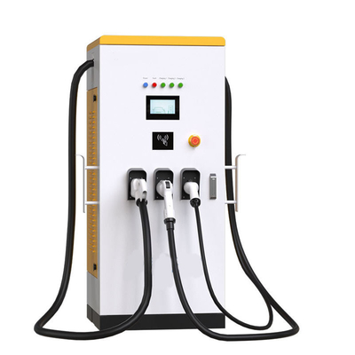 7 inch touchscreen 60 kW CCS1/2 Single Gun DC Car Charger voor snel opladen