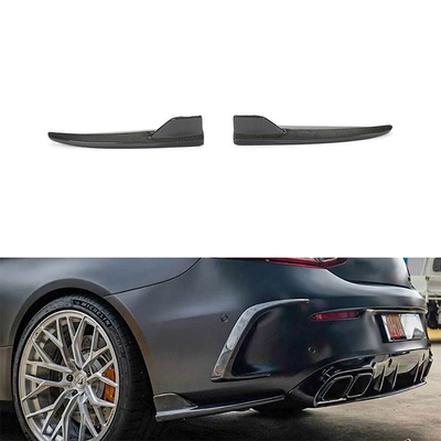 Carbon Fiber C63 achtersplitter voorhangsel OE NO. Mercedes Benz Classe W205 C63 Sedan 2015 2019