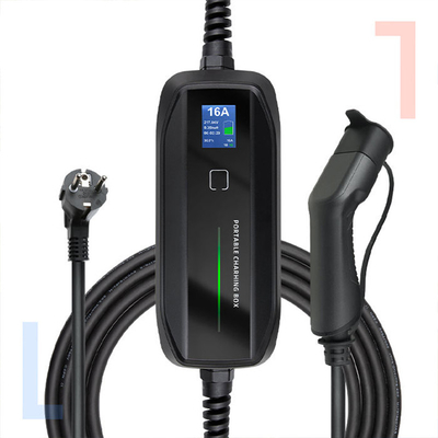 16A Draagbare EV-oplaaddoos Autopladerkabels IP 67 3.6kw Geschikt voor verschillende voertuigen