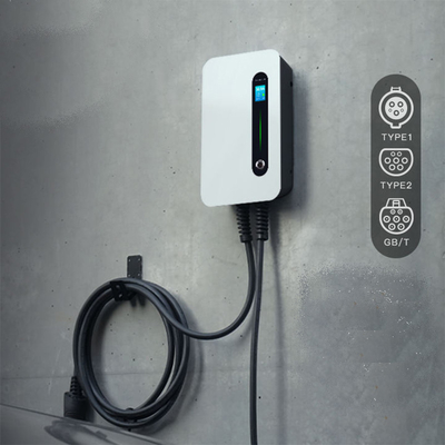 32A 7KW elektrisch autolader voor Tesla Interface Standard Wandmontage prestaties