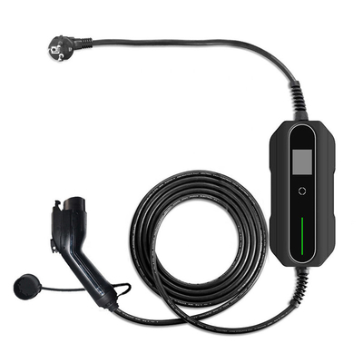 3 kg elektrische auto's voor huishouden draagbare muurbox 10A 16A 20A 24A 32A EV-oplader CE-certificaat