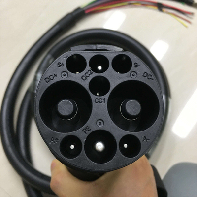 125A 200A GBT Fast Charging Station Plug IP54 Nominale DC Charging Connector voor EV-opladers