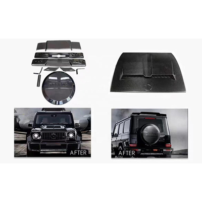 Transformeer uw Mercedes-Benz G-Klasse W464 W463 G63 met Droge Carbon Fiber Body Kit